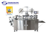 دستگاه بسته بندی پد آماده سازی الکلی برش 2.5 کیلوواتی Shilong 120 عدد / دقیقه