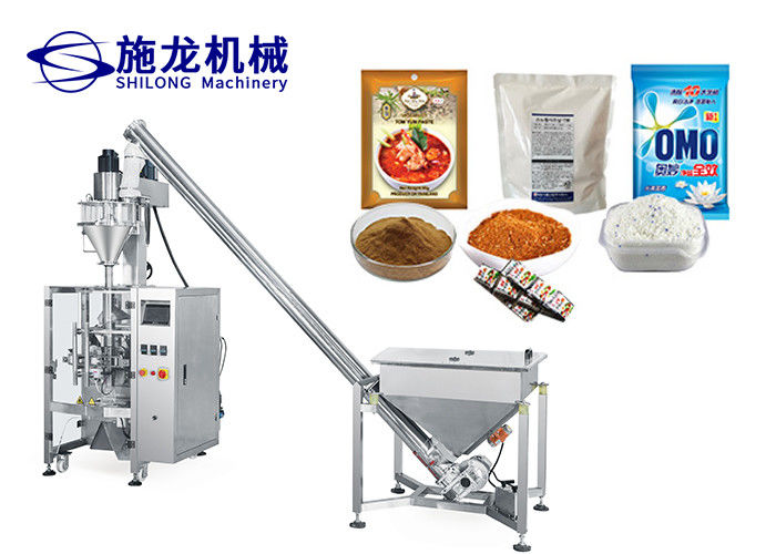 دستگاه بسته بندی پودر آرد گندم 3 کیلو وات 1 کیلوگرمی تمام اتوماتیک ضد گرد و غبار CE